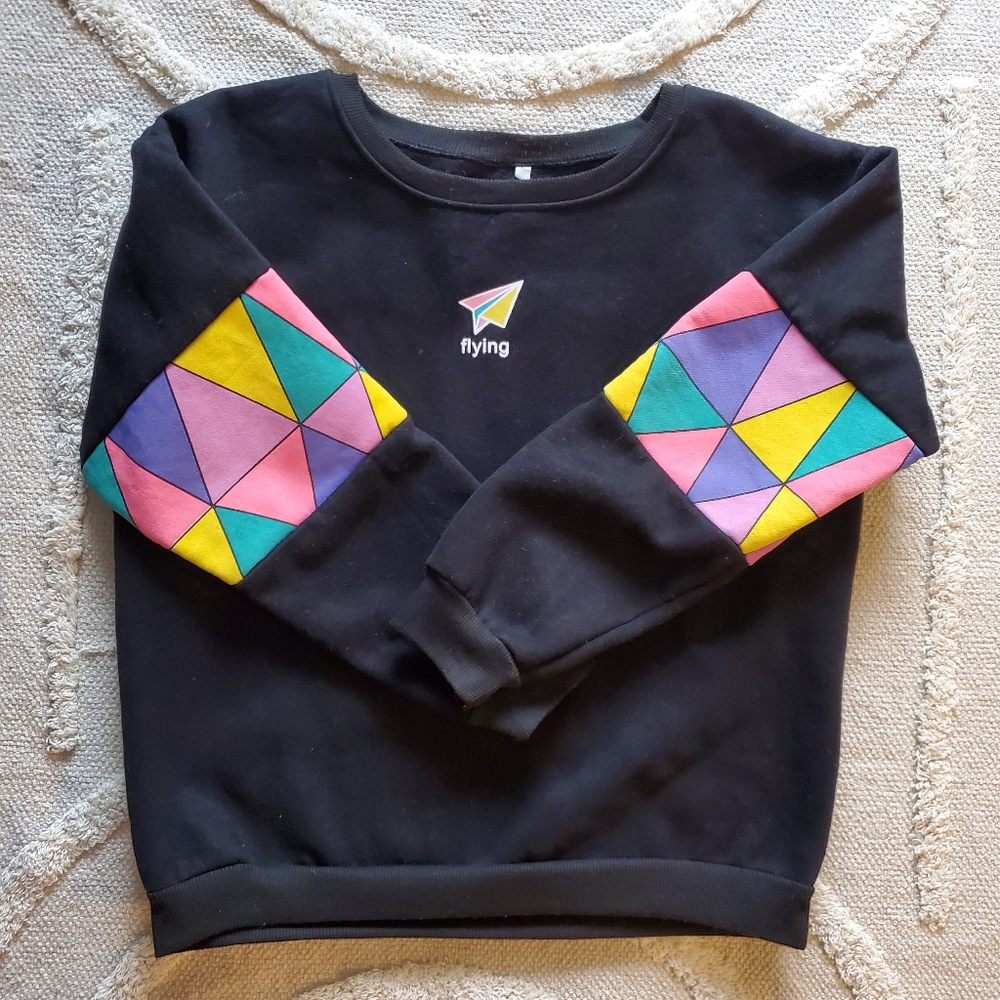 SOLD - 90s LOGO CREWNECK SIZE XS